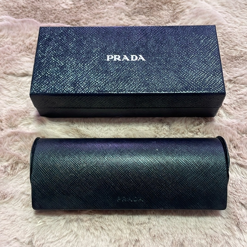 Prada glass case and box
